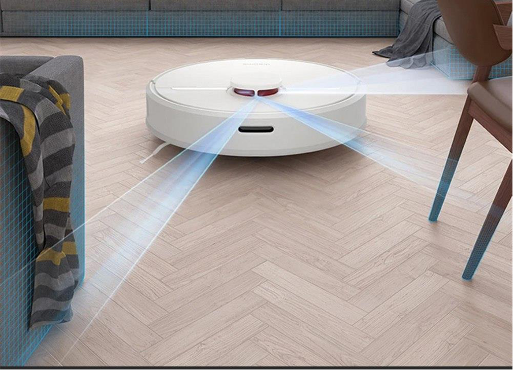 Robot hút bụi lau nhà Dreame D9 có tính năng quét và cảm biến bằng laser
