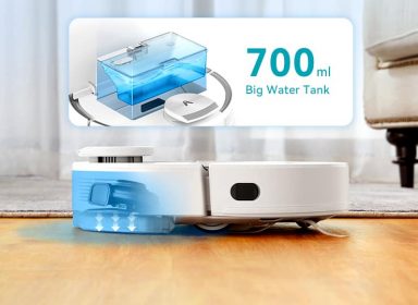 Robot Hút Bụi Lau Nhà Xiaomi Viomi V3 Max có hộp chứa nước lớn