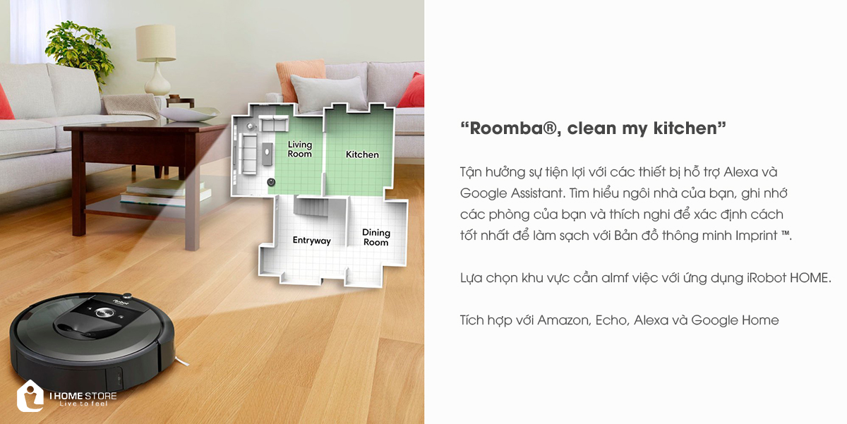 iRobot Roomba i7 Robot hút bụi Thương hiệu Mỹ