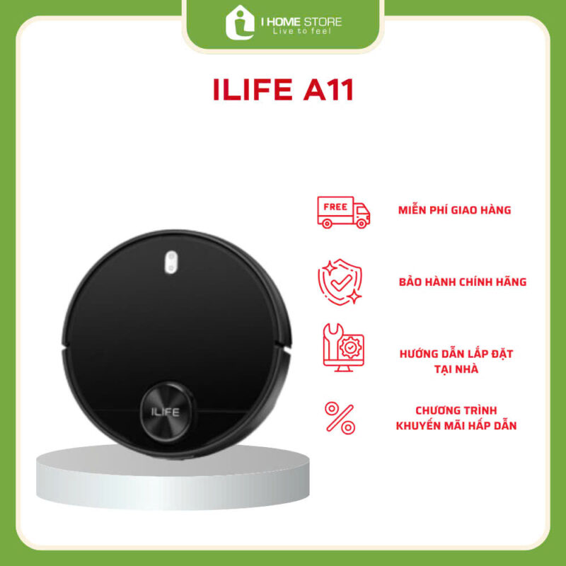 Robot hút bụi lau nhà ILIFE A11