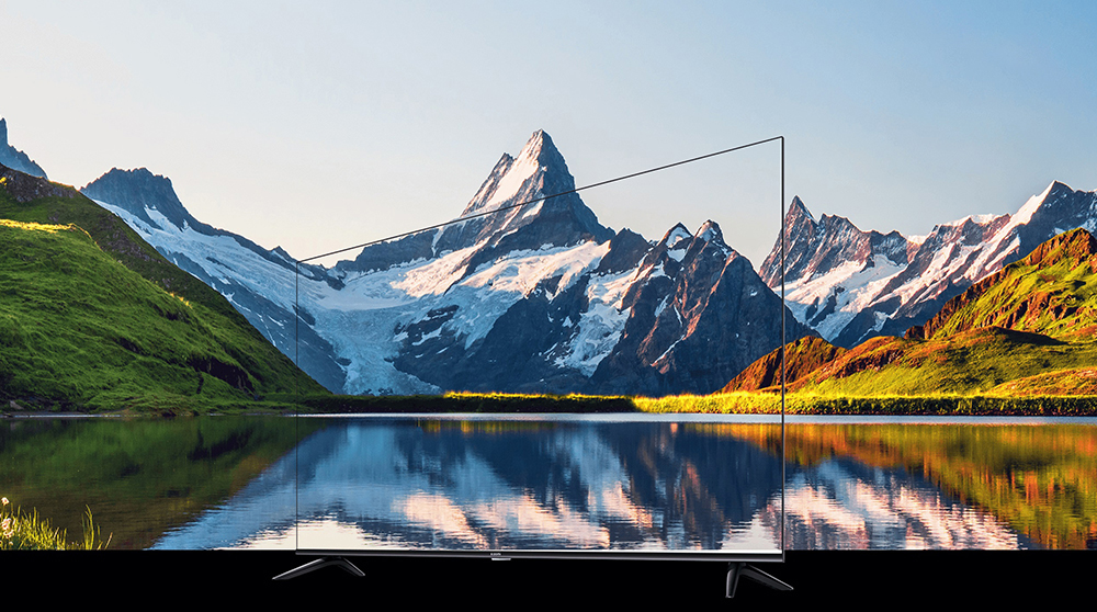 Smart Tivi Xiaomi A2 58 inch có thiết kế vô hạn cho tầm nhìn hoành tráng
