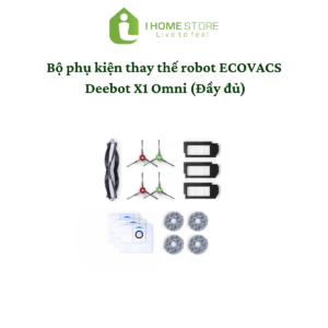 Full bộ phụ kiện thay thế robot hút bụi Ecovacs Deebot X1 Omni