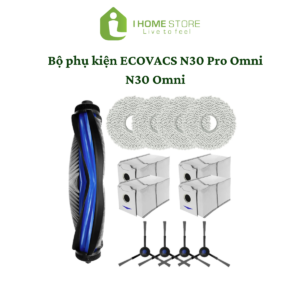 Bộ phụ kiện robot hút bụi Ecovacs N30 Pro Omni và N30 Omni