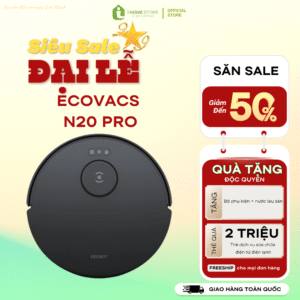 Robot hút bụi lau nhà Ecovacs Deebot N20 Pro chính hãng