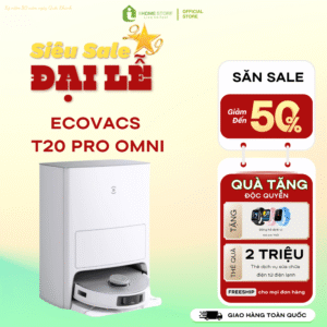 Robot Hút Bụi Ecovacs Deebot T20E Omni Quốc Tế Chính Hãng