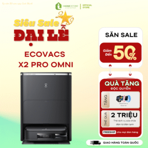 Robot hút bụi lau nhà Ecovacs Deebot X2 Omni