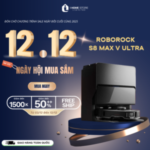 Robot lau nhà hút bụi Roborock S8 MaxV Ultra Bản Quốc Tế