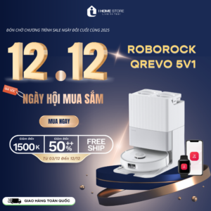 Robot Hút Bụi Lau Nhà Roborock Q Revo Edge 5V1 Bản Quốc Tế