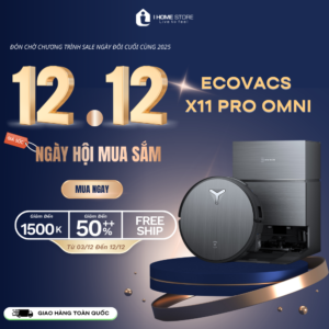 Robot hút bụi lau nhà Ecovacs DEEBOT X11 Pro Omni