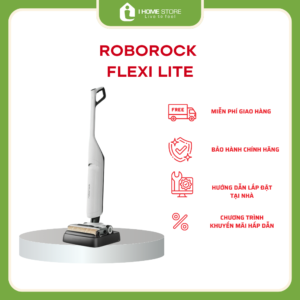 Máy Lau Nhà Khô Và ướt Roborock Flexi Lite Nghiêng 180 Độ