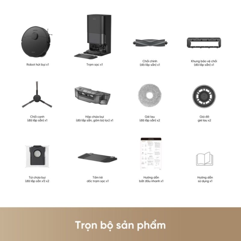 Gc nhn cn cnh Robot Hút Bụi Dreame D30 Ultra Bản Quốc Tế chnh hng iHome Store
